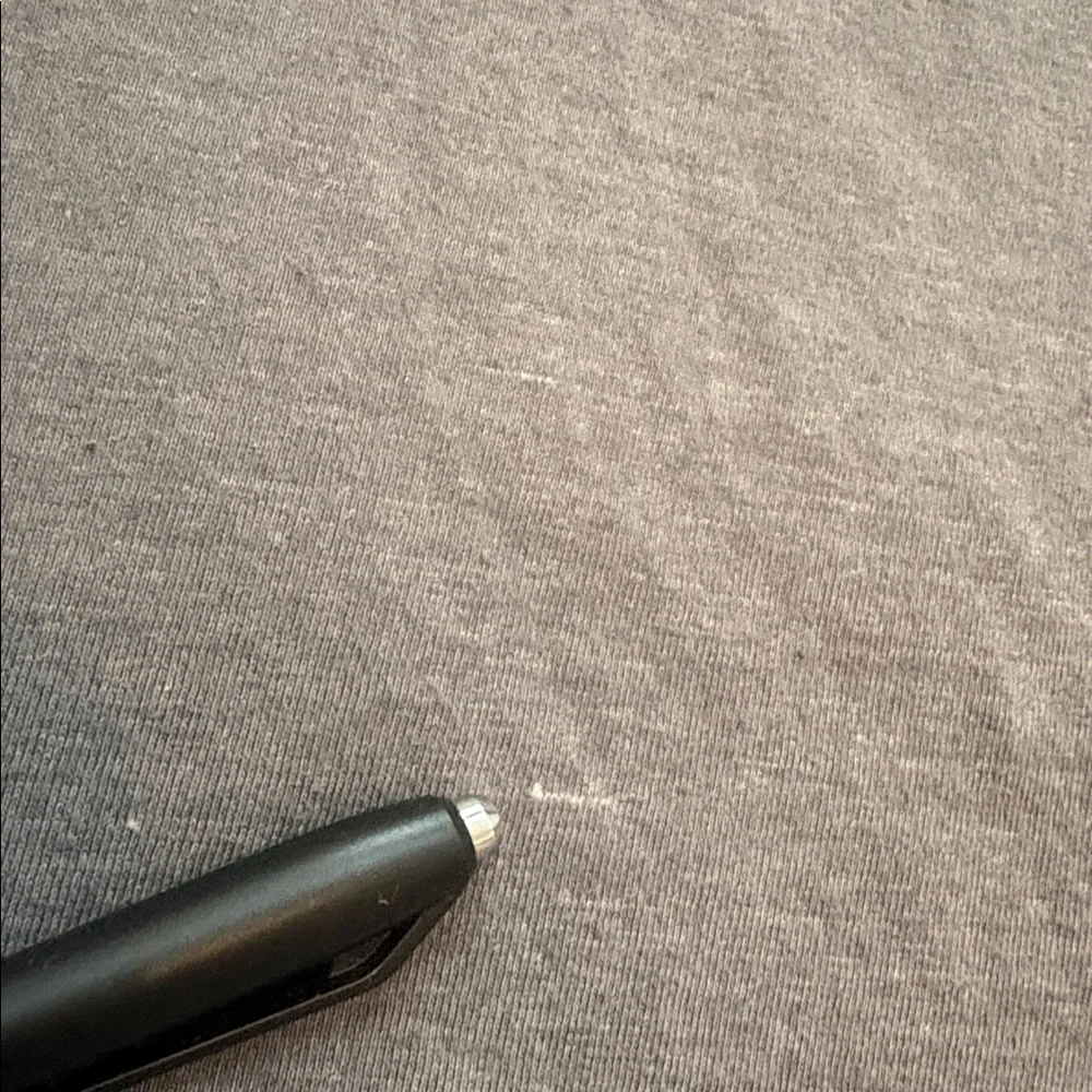 The North Face Tee Shirt Large Spell Out Bluish Gray XXL - Picture 5 of 6